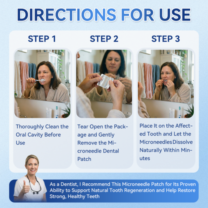 𝑮𝒍𝒊𝒎𝒎𝒆𝒓𝒍𝒚® 🦷 Tideglusib Fast‑Dissolving Tooth & Gum Repair Oral Strips🎋(Supports tooth repair and helps relieve gum discomfort and other common oral concerns)